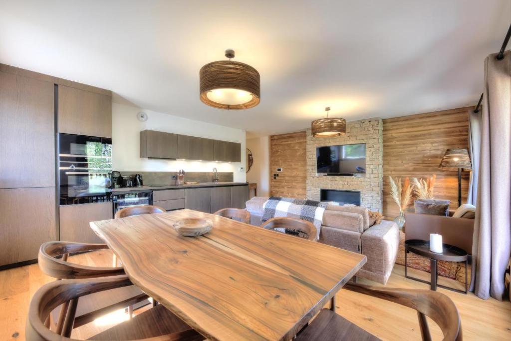 Apache_Coudriers Apartment Megeve Luaran gambar